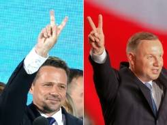 vers un second tour entre le président sortant Duda et le candidat libéral.jpg