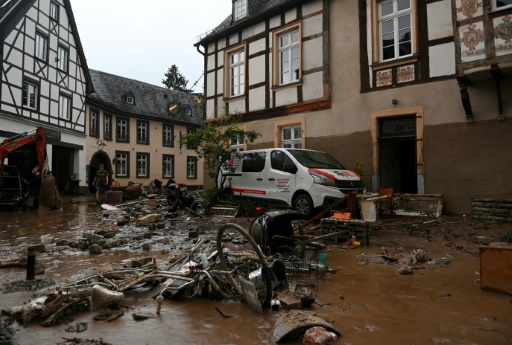 Intempéries: l'Allemagne cherche encore des centaines de disparus