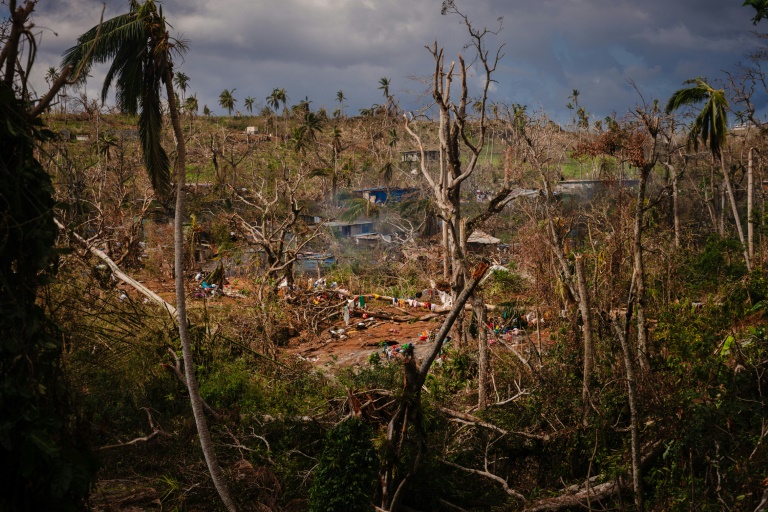 Le cyclone Chido, désastre humain mais aussi environnemental à Mayotte.