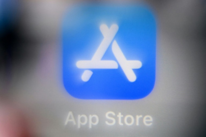 Le logo de l'App store, qui fait l'objet de ce procès à 1,5 milliard de livres au Royaume-Uni