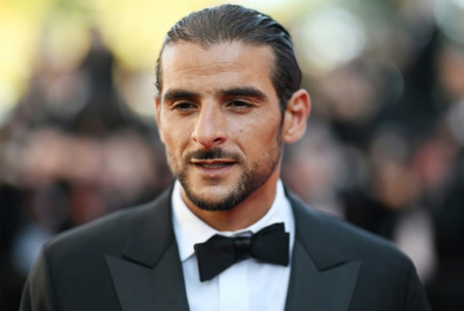 Sofiane Zermani pour la diffusion du "Comte de Monte-Cristo" au festival de Cannes, le 22 mai 2024