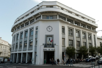 L'hôtel de ville de Biarritz, le 13 août 2019