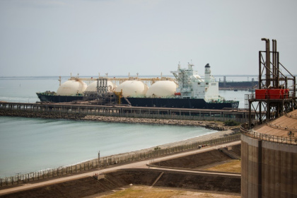 Du gaz naturel liquéfié (GNL) est livré au terminal de Fos-sur-Mer, dans les Bouches-du-Rhône, le 22 juin 2023 - CLEMENT MAHOUDEAU (AFP)