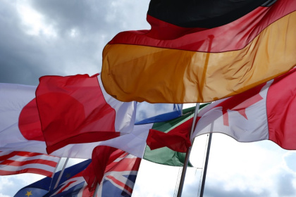 Les drapeaux des membres du G7 - KARL-JOSEF HILDENBRAND (AFP) Les drapeaux des membres du G7 - KARL-JOSEF HILDENBRAND (AFP)