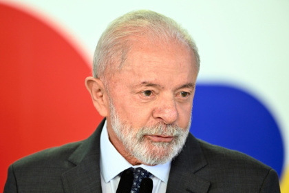 Le président brésilien Luiz Inacio Lula da Silva en conférence de presse au palais du Planalto, le 3 juin 2025 à Brasilia - Evaristo Sa (AFP) Le président brésilien Luiz Inacio Lula da Silva en conférence de presse au palais du Planalto, le 3 juin 2025 à Brasilia - Evaristo Sa (AFP)