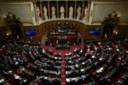 Le Sénat, le 26 novembre 2024 à Paris - ALAIN JOCARD (AFP)