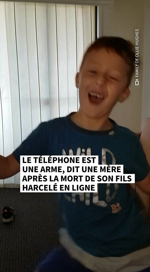 Le téléphone est une arme, dit une mère après la mort de son fils harcelé en ligne