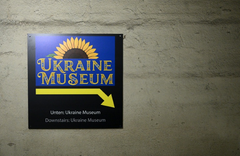 A Berlin, une expo dans un bunker nazi pour encourager le soutien à l'Ukraine