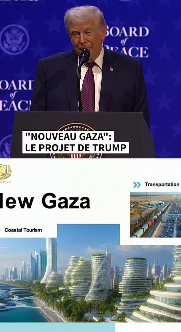 "Nouveau Gaza" : le projet de Trump