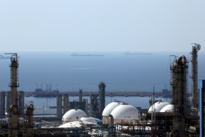 Le complexe gazier d'Assalouyeh dans le sud de l'Iran, le 19 novembre 2015 - Atta KENARE (AFP)
