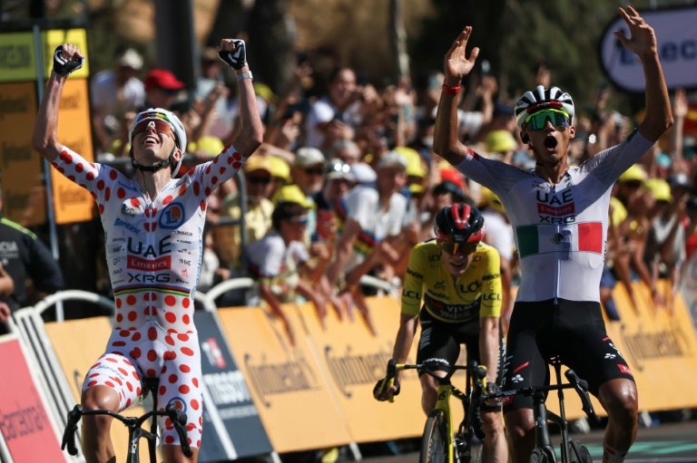 Tour de France: Del Toro remporte la 2e étape à Barcelone, Vingegaard reste en jaune