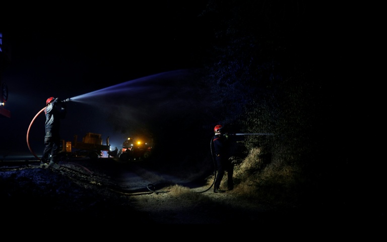 Incendie en forêt de Fontainebleau: "On voyait le feu d'un côté et de l'autre"