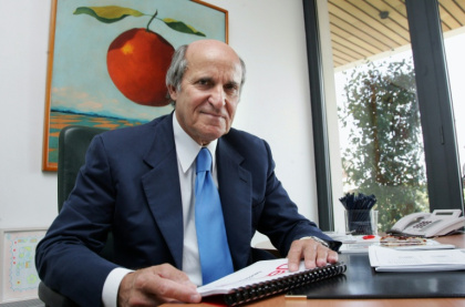 Axel Ganz dans son bureau à Paris, le 20 septembre 2006 - PIERRE VERDY (AFP)