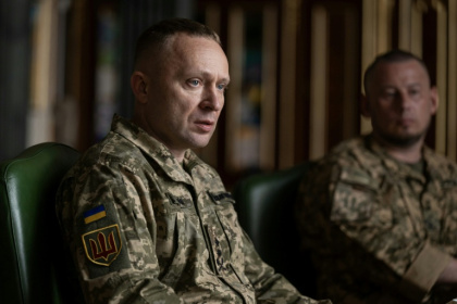 Mykhaïlo Drapaty, le nouveau commandant en chef de l'armée ukrainienne - Handout (AFP)